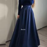 Bowith Velvet Evening Party Dress Long Sleeve Formal Occasion Dresses With Belt Woman Dress Luxury 2022 Vestidos De Fies