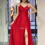 Bowith Evening Dresses Long Luxury 2022 Formal Prom Dresses 2022 With High Slit Formal Occasion Dresses Vestidos De Fies