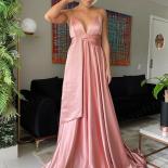 Bowith Satin Evening Party Dresses With Adjustable Bow Luxury Dress For Gala Party 2023 A Line Prom Dresses Vestidos De 