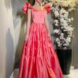 Bowith Flare Sleeves Party Dresses A Line Evening Dress For Women Luxury Dress For Gala Party Formal Dresse Vestidos De 