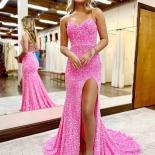 Bowith Swetheart Evening Dresses Sequins Prom Dresses With Lace Up Back Luxury Dress For Gala Party 2023 Formal Occasion