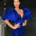Bowith Lantern Sleeves Party Dress  Evening Dresses Long Luxury 2022 Women Dress For Gala Party Vestidos De Fiesta