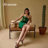 Short Green Quinceanera Dresses A Line Strapless Detachable Sleeves Cocktail Party Evening Party Dress For Woman 2023 Cu