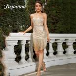  Short Golden Quinceanera Dresses Formal Dresses Strapless Sequin Cocktail Party Evening Party For Woman Dress 2023 Cust