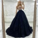 Shiny Spaghetti Straps Prom Party Dresses Elegant Sweep Train Long Women Evening Dresses Sequin Tulle 2023 Backless Gown
