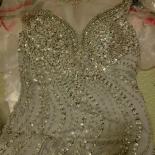 Luxury Dresses Rhinestones Crystals  Evening Dress Crystal Long Luxury  Evening  