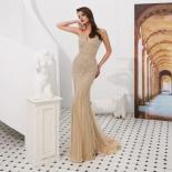  Spaghetti Strap Sweetheart Evening Dresses  Abendkleider Dubai Beaded Mermaid Evening Formal Gown Grey Prom Dresses  Ev