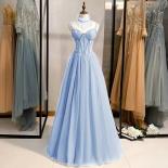 Youxi Prom Party Dresses 2023  See Through Bodice Floor Length Evening Dress Formal Occasion Gown  Evening Dresses