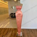2023 Orange Mermaid Prom Dresses Beading Spaghetti Strap Evening Gowns Floor Length Saudi Arabia Party Vestidos Para Eve