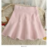 Winter Fleece Pink Mermaid Skirt Women Hip Mini Ruffle Wild Jupe Faldas Mujer Moda 2023  Skirts