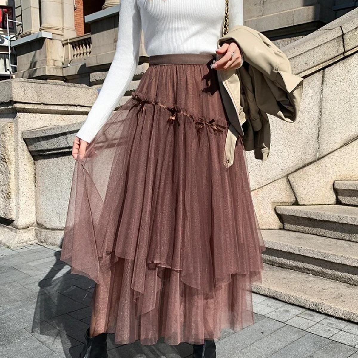 Tulle Skirt Gonna Midi Gonna Lunga Tulle Come Abbinarla Gonne