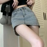 Xpqbb  Hot Chick Bag Hip Skirts Woman  Skinny High Waist Bodycon Mini Skirt Women Summer Antiglaredenim Short Skirts  Sk