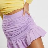 Faldas Mujer Moda cintura alta Floral Aline Faldas Mujer verano corto Kawaii Mini falda Mujer ropa Faldas