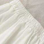Minifaldas plisadas ajustadas de cintura alta de verano para mujer, pantalón corto informal de moda, falda blanca y negra, ropa 