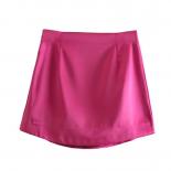 Mini Skirt Side Zipper  Color Mini Skirt Zipper  High Mini Skirt Zipper  Women High  