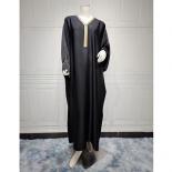 Vestido Abaya caftán musulmán para mujer moda diamantes manga de murciélago bata de noche caftán marroquí Medio Oriente islámico