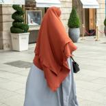 Eid Preghiera Indumento Lungo Khimar Islamico Donne Hijab Magliette Senza Maniche Abaya Jilbab Ramadan Abaya Abbigliamento Arabo