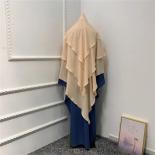 Vêtement de prière Eid Long Khimar pour femmes islamiques, Hijab, hauts sans manche, Abaya Jilbab, Ramadan Abayas, vêtements ara