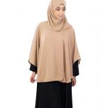 Full Cover Large Khimar Muslim Women Hijab Overhead Prayer Dress Niquab Scarf Islam Garment Kaftan Ramadan Tops Clothing