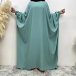 מוסלמי חתיכה אחת ג'ילבאב תפילה אבאיה שמלת עטלף שרוולי עטלף נשים ביגוד אסלאמי דובאי סעודית טורקית צניעות מזדמנת היג'