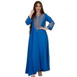 Primavera Marruecos Vestido musulmán mujeres Abaya India Abayas Dubai Turquía Islam vestidos de fiesta de noche Kaftan Robe Long
