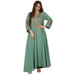 שמלת אביב מרוקו נשים מוסלמיות אבאיה הודו אבאיה דובאי טורקיה איסלאם שמלות ערב מסיבת קפטן חלוק לונג ווסטידו