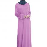 Abaya High Quality Nida Modest Dress Fashion Muslim Eid Ramadan Islamic Clothing Women Plus Size Ramadan Robe Long Sleev