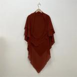 בגד תפילה של עיד ארוך חימר איסלאמי נשים חולצות חיג'אב ללא שרוולים Abaya Jilbab Ramadan Abayas מוסלמי ערבי בגדים ניקא