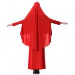 Jilbab Abaya Dubai Women Khimar Hooded Hijab Prayer Top + Skirt Muslim Islamic Clothing Ramadan Robe Prayer Garment Musl