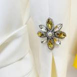 High Street Newest Fashion 2023 Designer Jacket Women's Slit Sleeve Rhinestone Diamonds Beading Belted Blazer