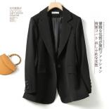 Spring Autumn Coat Women's Blazers Fashion Single Button Split Suit Lady Work Office Blazer Jacket Female Outerwear High