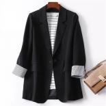 2023 Autumn Women Blazers And Jackets Long Sleeve Slim Business Suit One Button Office Lady Blazers Suit Female Jacket