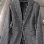 Xfpv Women's Apricot Woolen Temperament Casual Thickened Slim Single Button Blazer Coat Fashion New Winter Autumn 2023 S