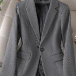 Xfpv Women's Apricot Woolen Temperament Casual Thickened Slim Single Button Blazer Coat Fashion New Winter Autumn 2023 S