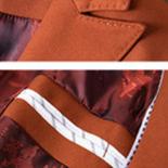 Xfpv Women Casual Single Button Slim Long Sleeve Khaki Wool  Blazer Temperament Coat Jacket Fashion New Tide Autumn 2023
