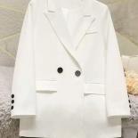 Xfpv novas mulheres blazers casaco design sentido lapela solto ajuste jaqueta moda maré outono 2023 2p9520