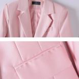 Pink White Navy Fashion Female Formal Blazer Women Office Ladies Business Work Wear Jacket Coat For Autumn Winter