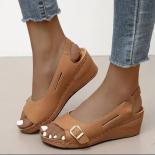 Comfortable Wedge Sandals Women  Wedges Summer Shoes Women Sandals  2023 Female  