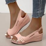Comfortable Wedge Sandals Women  Wedges Summer Shoes Women Sandals  2023 Female  