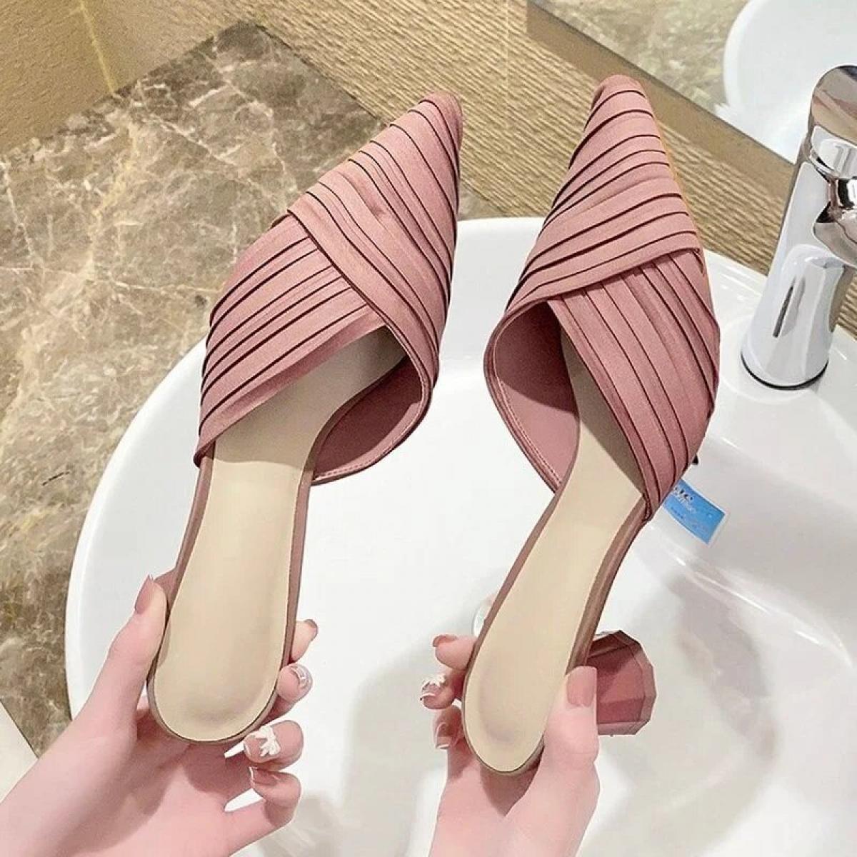 Mules tacones altos shop