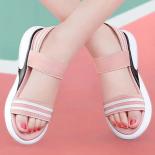 Shoes For Women 2023 Hot Platform Women's Sandals Summer Outdoor Walking Ladies Flats Solid Light Slip On Female Beach S
