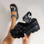 New Plus Szie Shoes For Women 2023 Summer Roman Open Toe Casual Women's Platform Sandals Gladiator Punk Wedges Ladies Sa