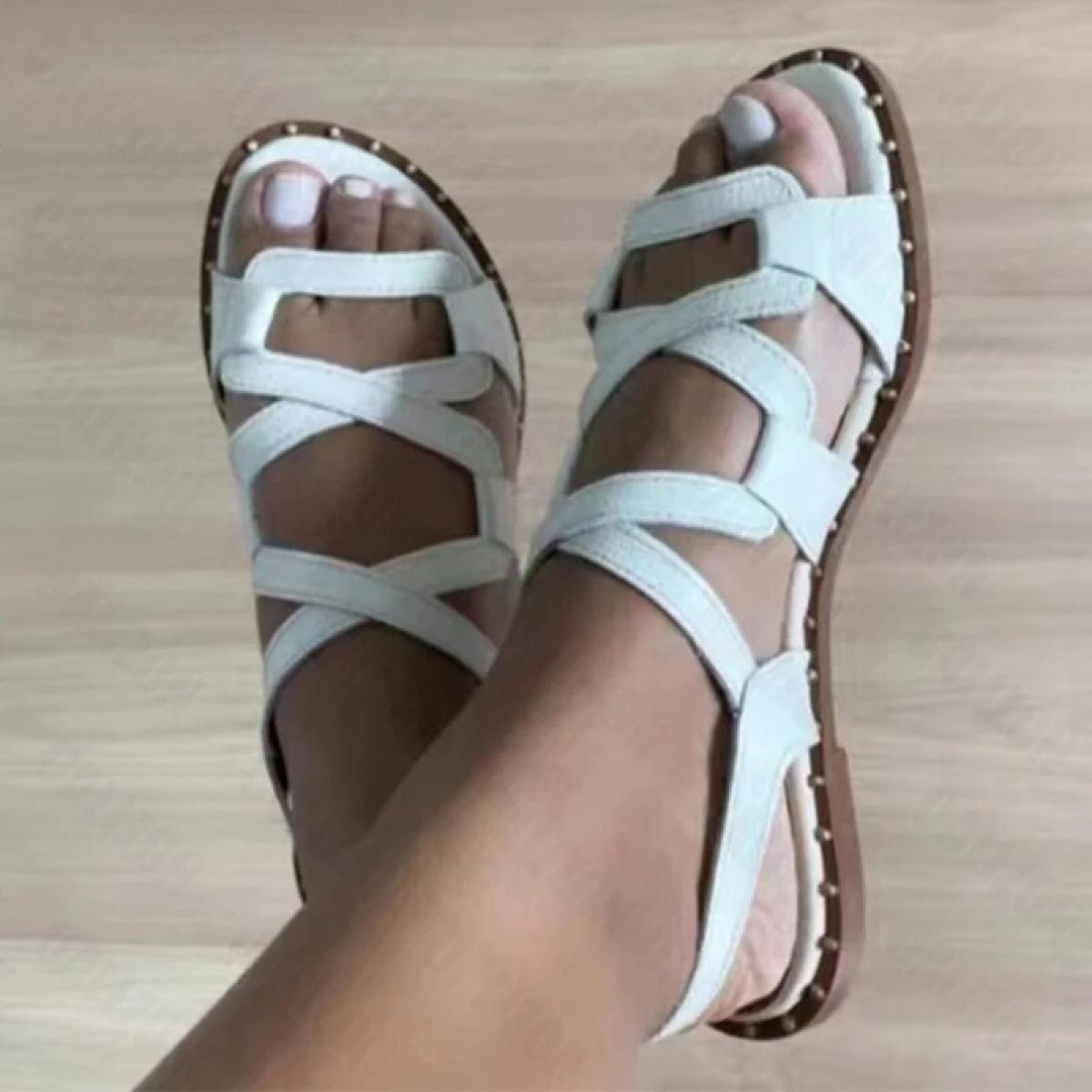 Women Sandals Rome Shoes 2023 Summer New Rome Flats Slippers Beach Sport Casual Ladies Shoes Soft Mujer Slides Bohemian 