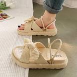 2023 New Shoes For Women Summer Women's Sandals Fashion Student Platform Shoes Roman Sandals Ladies Casual Flats Shoes F