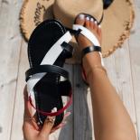 Thong Sandals 2023 Hot Sale Summer Fashionable Women's Sandals Comfortable Flat Bottomed Casual Beach Shoes Size 43 Wome