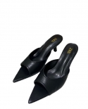 Za New Summer French Pointed High-heeled Shoes For Women With Stiletto Heels, Open Toes, Shallow Mouth, And Fashionable 