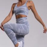 Seamless Camouflage Yoga Sets Sports Fitness High Waist Hip Raise Pants Beauty Back Bra Suits Workout Gym Leggings Set F