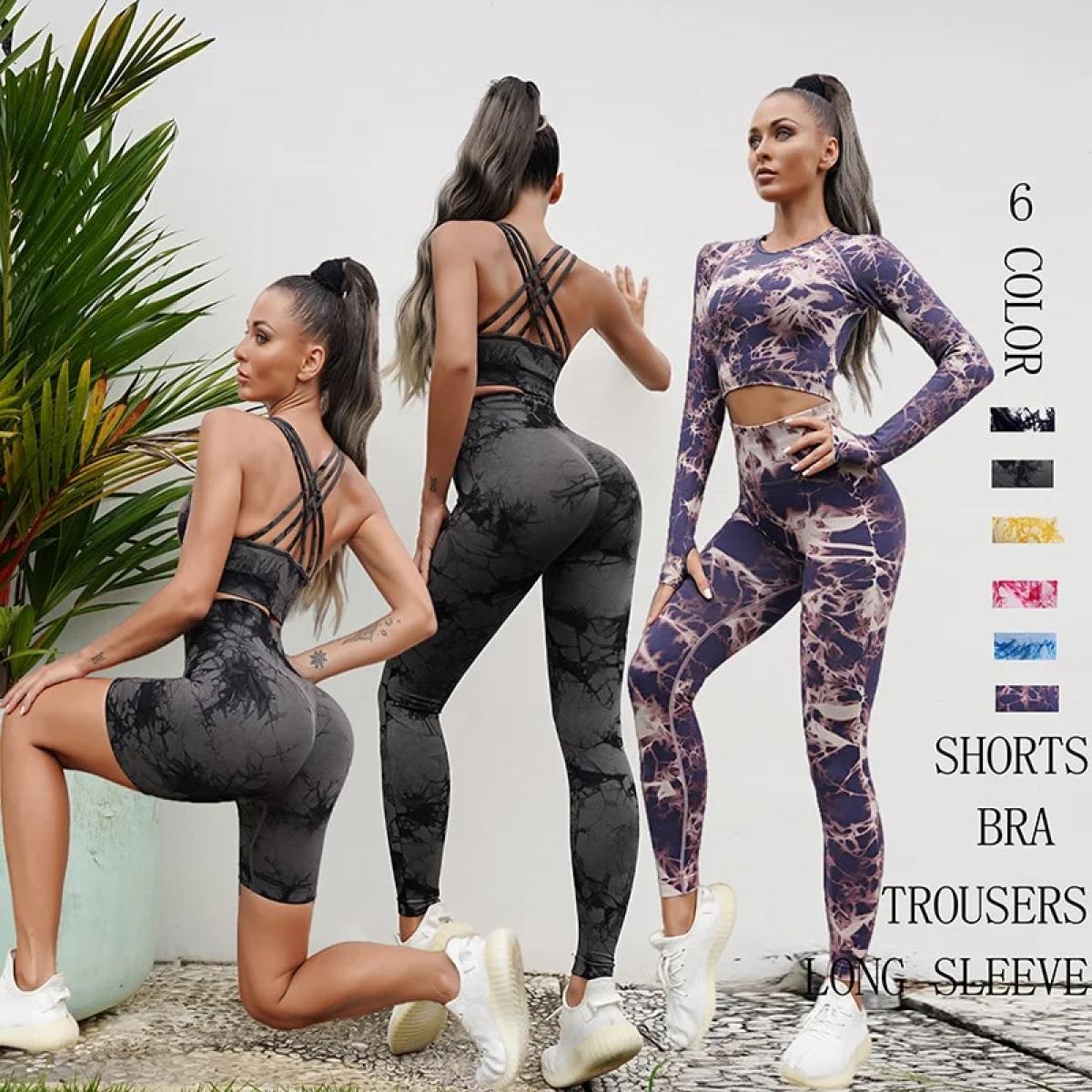 Workout Clothes Sets Women  Female Workout Clothes Set  Yoga Clothes Seamless Suit  Yoga Sets  