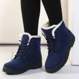 Women Boots Winter Ankle Boots For Women Winter Shoes Female Snow Boots Botas Mujer Warm Plush Shoes Woman Plus Size 44