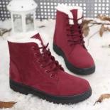 النساء أحذية الشتاء حذاء من الجلد للنساء أحذية الشتاء الإناث أحذية الثلوج بوتاس موهير الدافئة أفخم أحذية امرأة حجم كبير 44